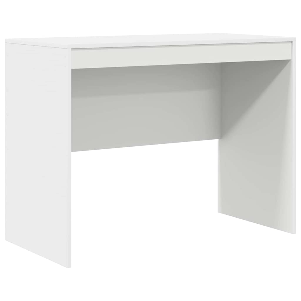 Desk with Drawer 2 pcs White