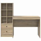 Desk with Drawer 2 pcs Sonoma Oak