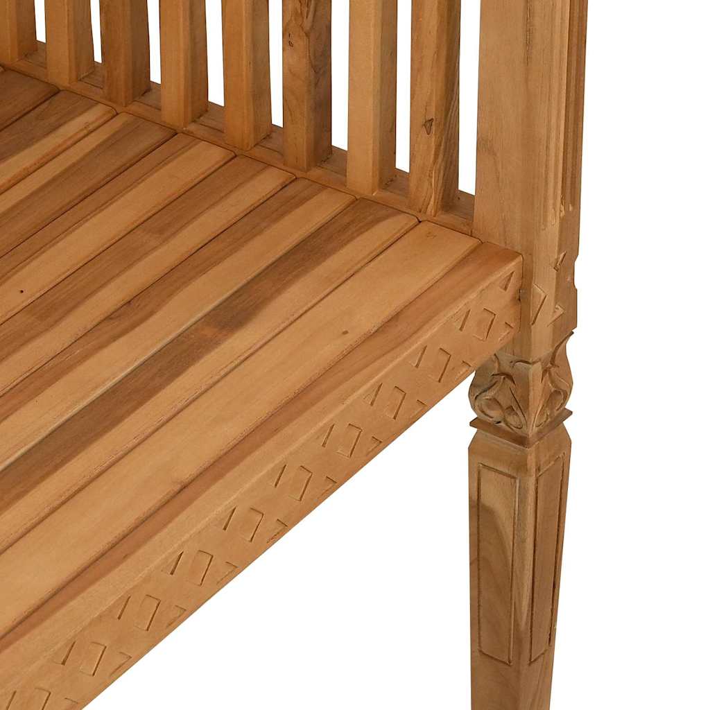 Bench Brown 127.5 x 52 x 80 cm Solid Teak wood