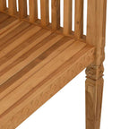 Bench Brown 127.5 x 52 x 80 cm Solid Teak wood