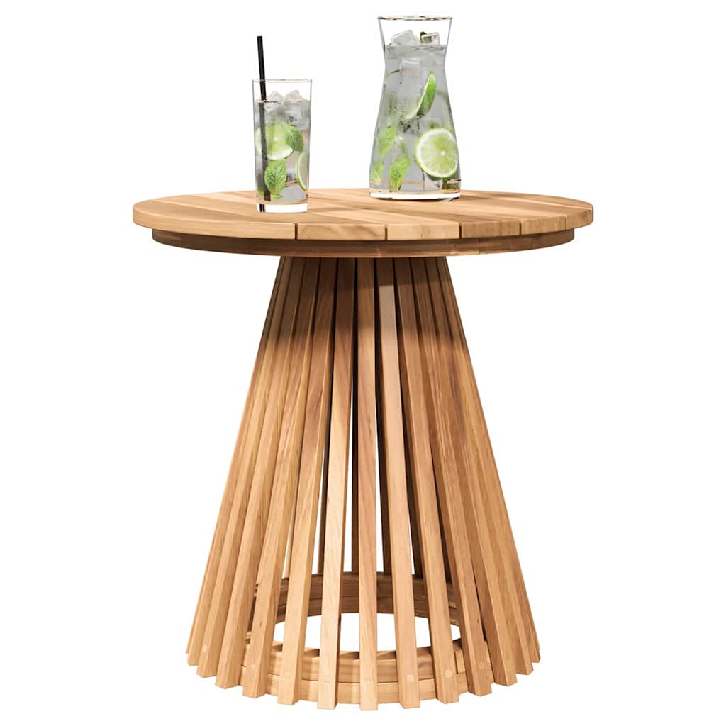 Side Table Brown 50 x 50 x 49.5 cm Solid Teak Wood