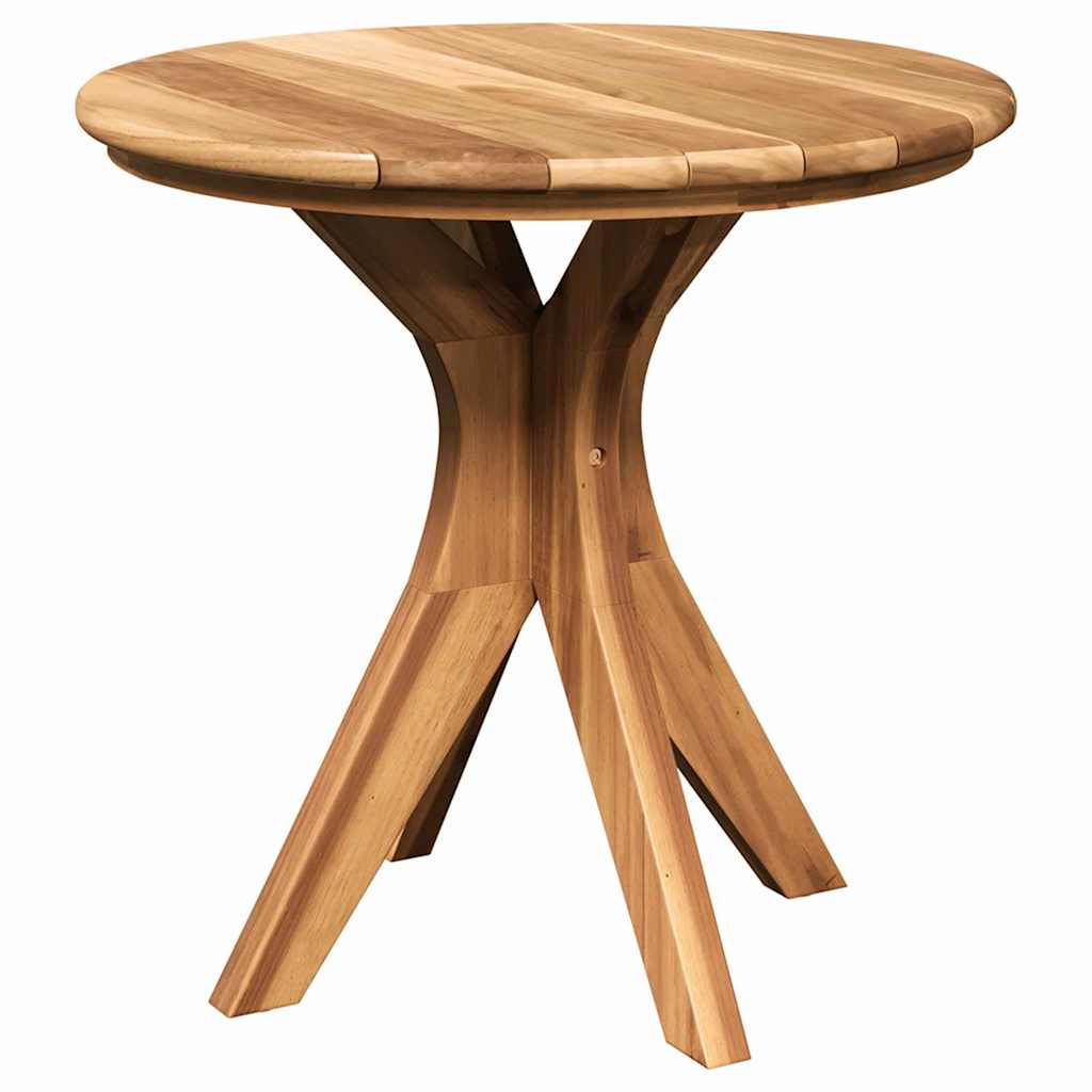 Side Table Brown 55 x 55 x 51 cm Solid Teak Wood