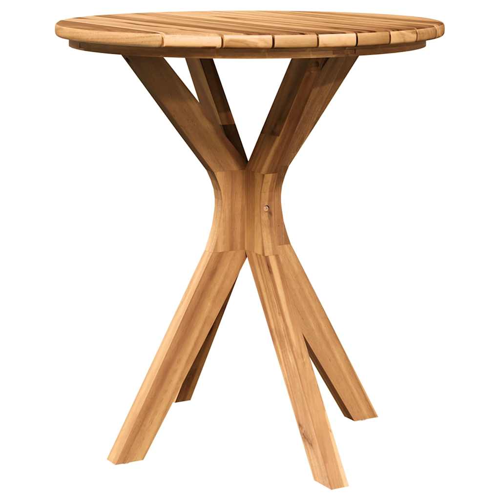 Side Table Brown 70 x 70 x 75 cm Solid Teak Wood