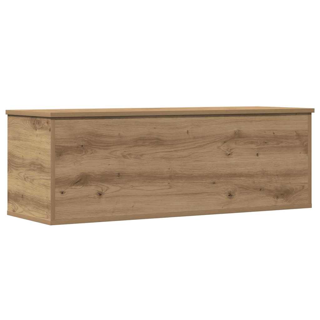 Storage Box Artisan Oak 102 x 35 x 35 cm Engineered Wood