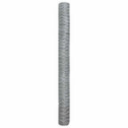 Hexagon Fence Silver 1.5 x 100 m Galvanised steel