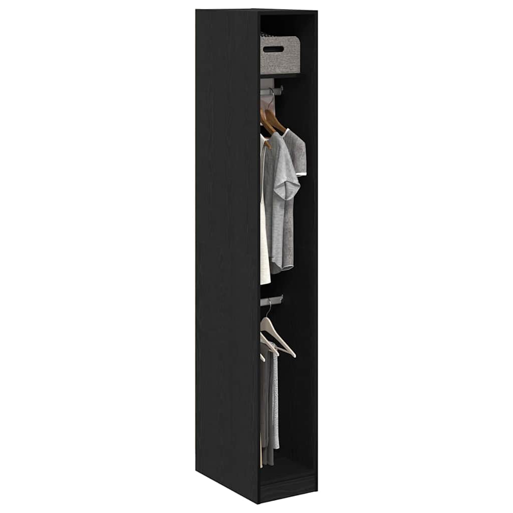 Wardrobe with Shelf Old Wood 30 x 50 x 200 cm Engineered Wood