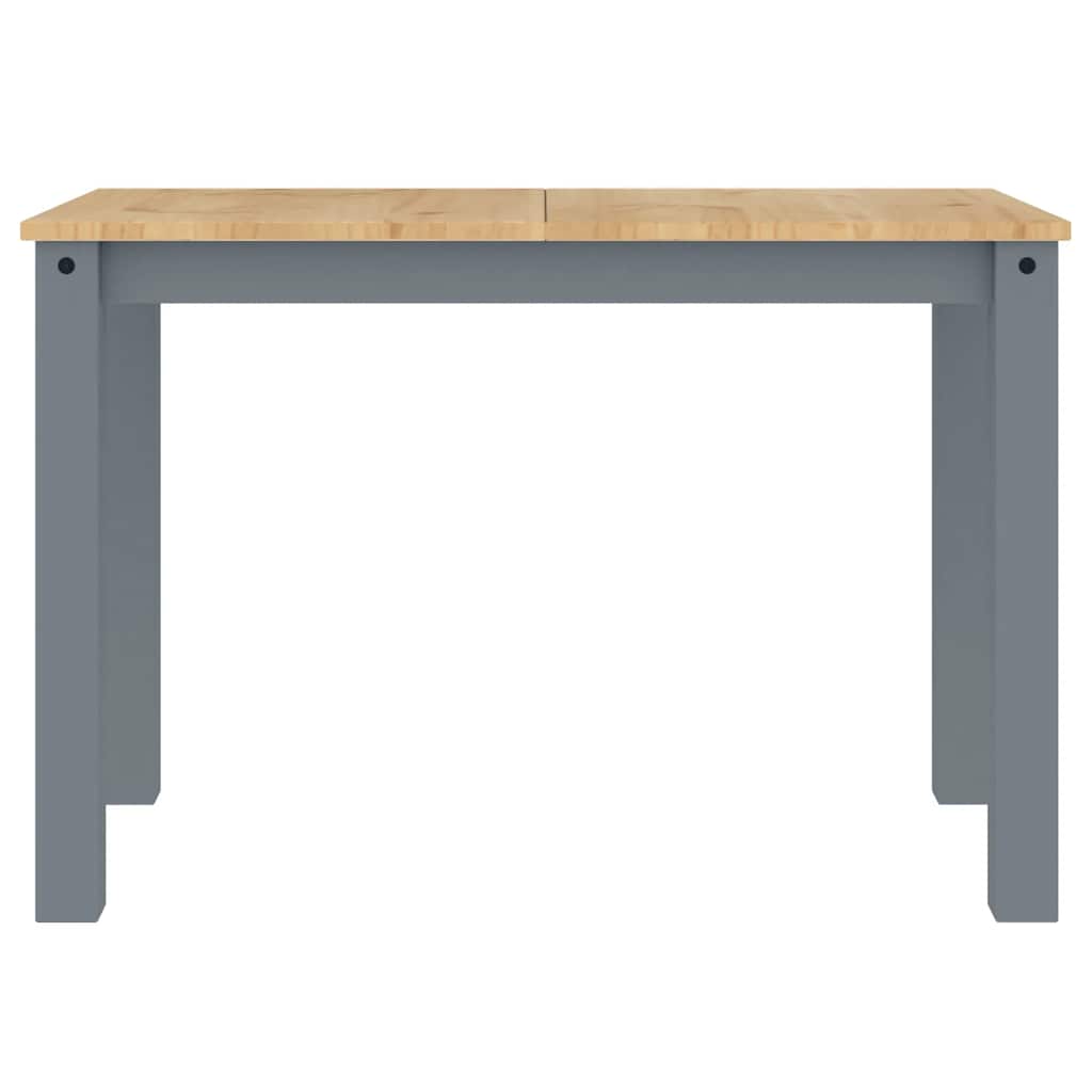 4 Piece Dining Set Panama Grey Solid Wood Pine