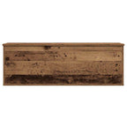 Storage Box Old Wood 102 x 35 x 35 cm Engineered Wood