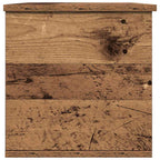Storage Box Old Wood 102 x 35 x 35 cm Engineered Wood