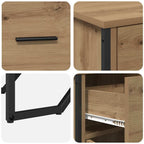 Sideboard with Drawer Artisan Oak 97 x 32.5 x 74.5 cm