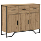 Sideboard with Drawer Artisan Oak 97 x 32.5 x 74.5 cm
