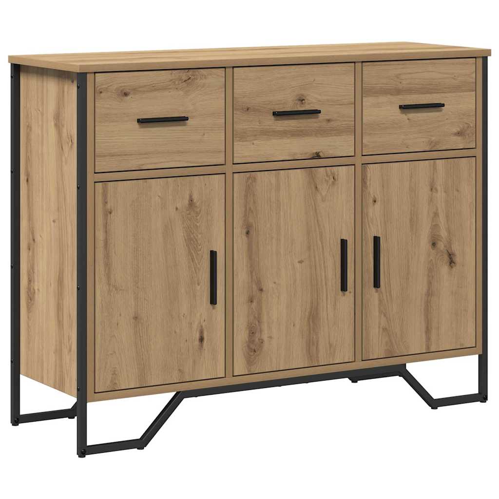 Sideboard with Drawer Artisan Oak 97 x 32.5 x 74.5 cm