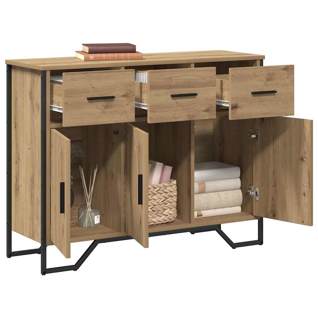 Sideboard with Drawer Artisan Oak 97 x 32.5 x 74.5 cm