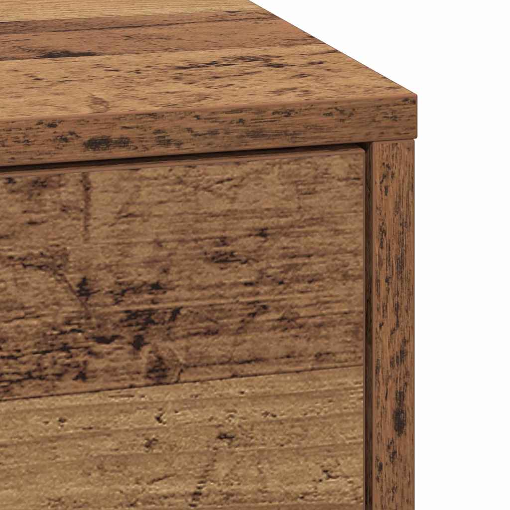 Bedside Cabinet Old Wood 38 x 34 x 61 cm Engineered wood