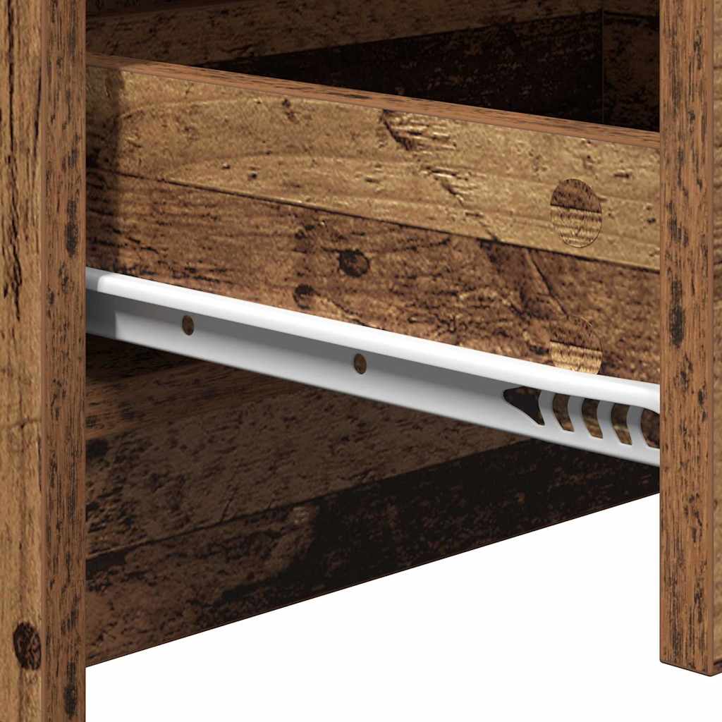 Bedside Cabinet Old Wood 38 x 34 x 61 cm Engineered wood