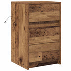 Bedside Cabinet Old Wood 38 x 34 x 61 cm Engineered wood