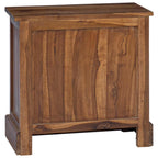 Storage Cabinet Natural 60 x 30 x 60 cm Solid Teak Wood