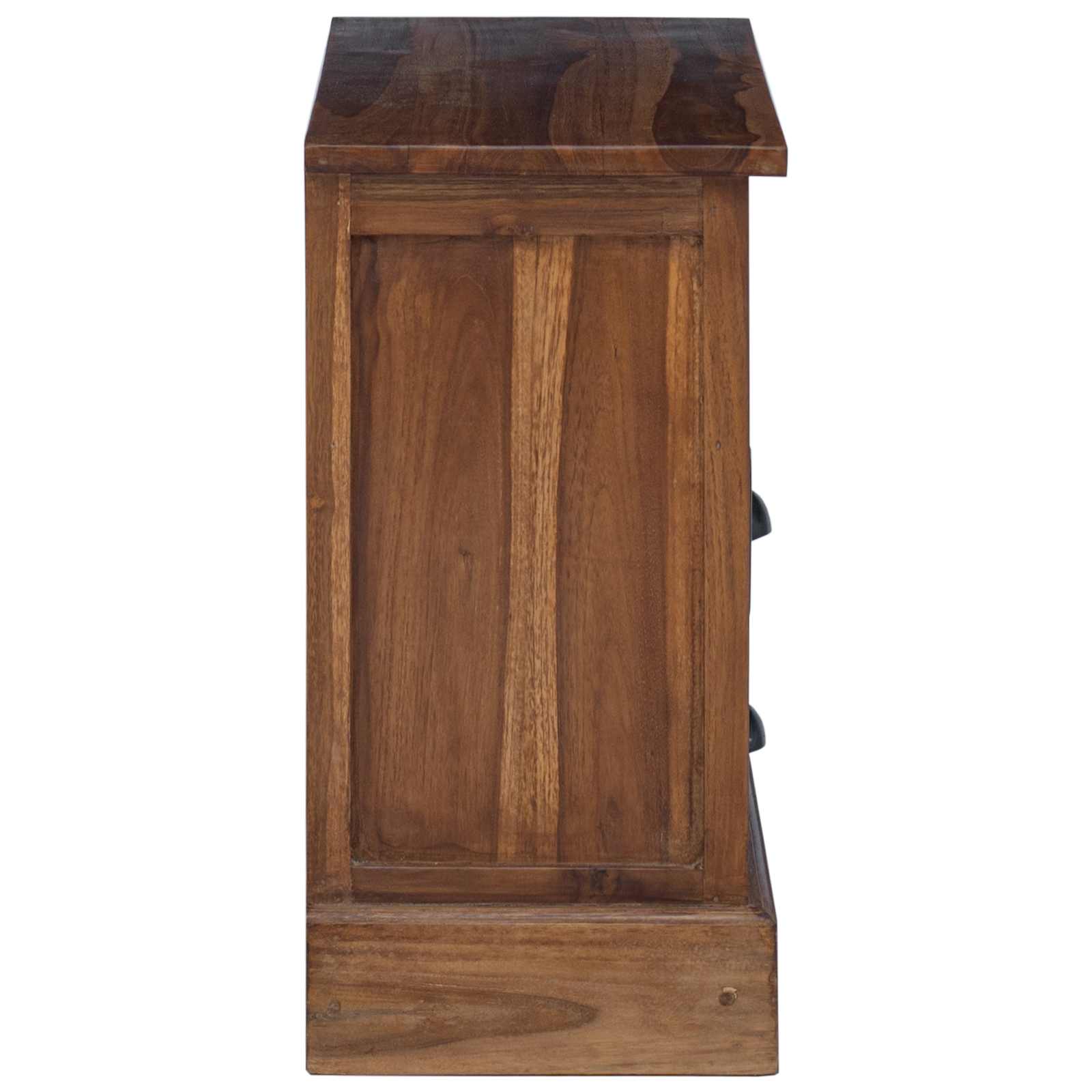 Storage Cabinet Natural 60 x 30 x 60 cm Solid Teak Wood