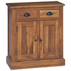 Storage Cabinet Natural 65 x 30 x 75 cm Solid Teak Wood