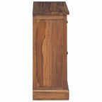 Storage Cabinet Natural 65 x 30 x 75 cm Solid Teak Wood