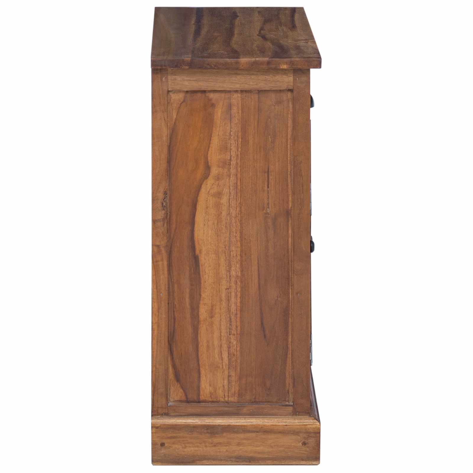 Storage Cabinet Natural 65 x 30 x 75 cm Solid Teak Wood