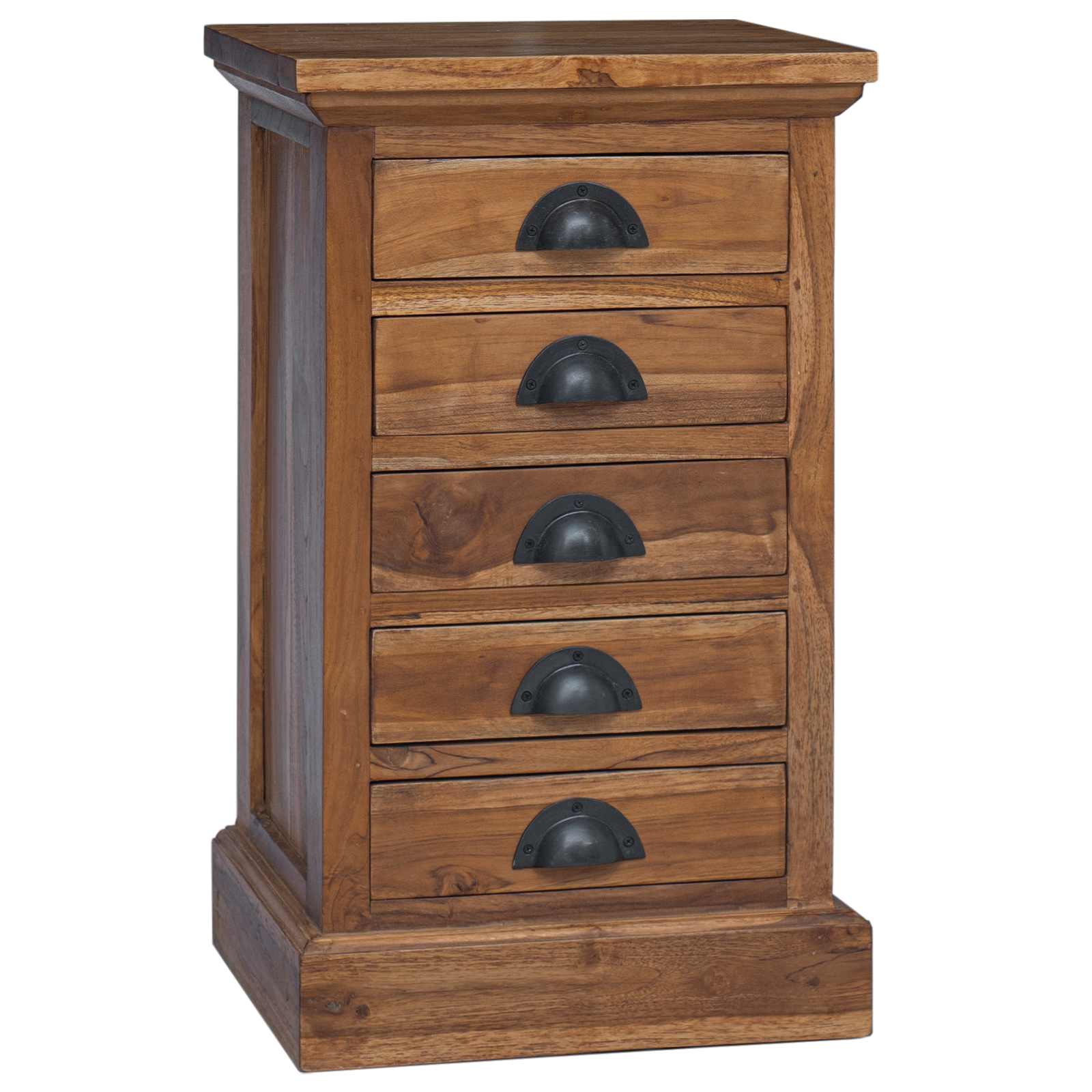 Chest of Drawers Brown 35 x 30 x 60 cm Solid Teak Wood