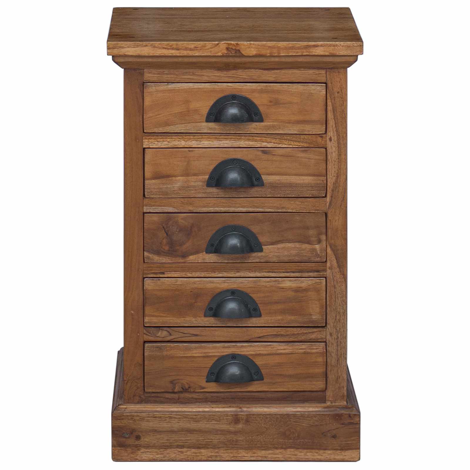 Chest of Drawers Brown 35 x 30 x 60 cm Solid Teak Wood