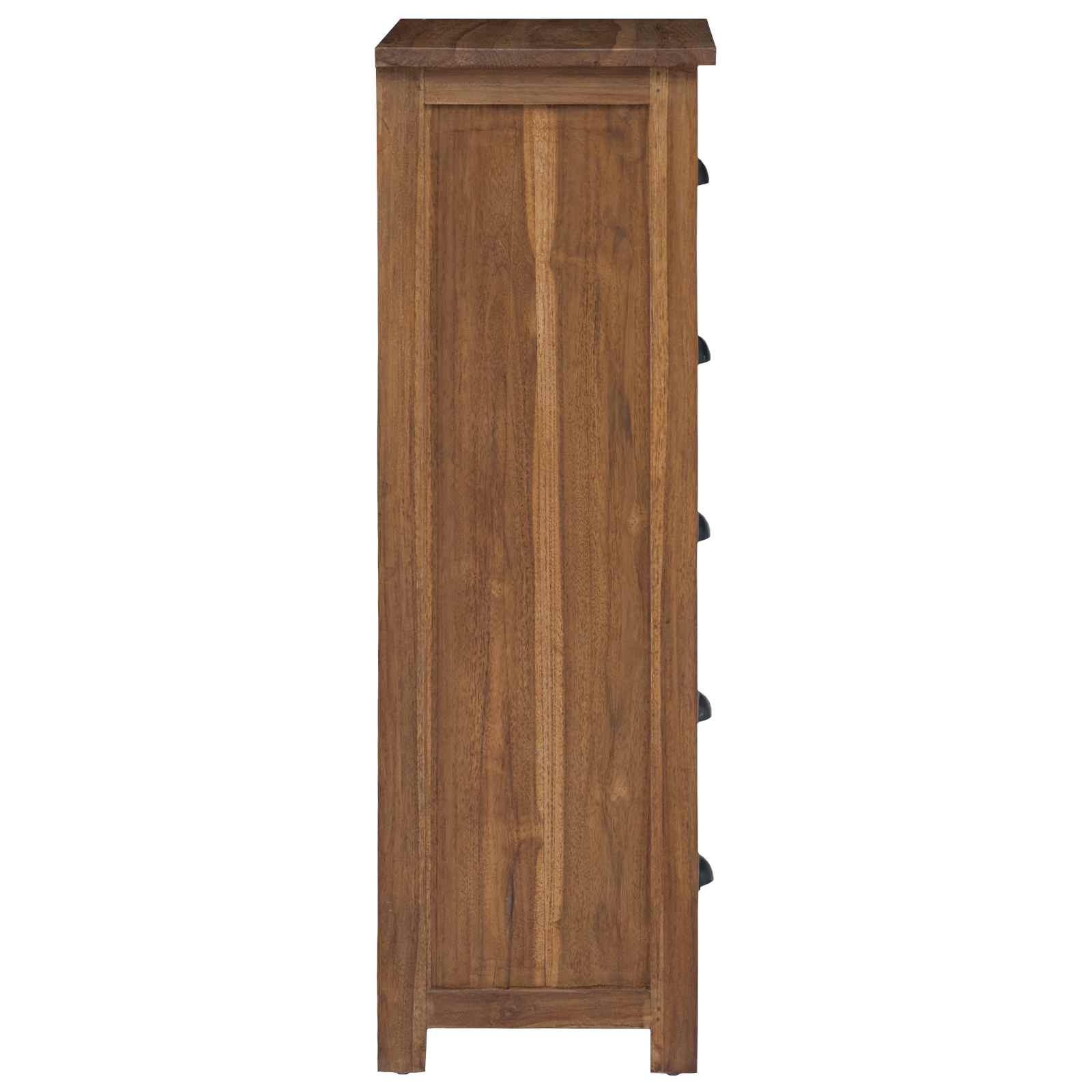 Chest of Drawers Brown 45 x 35 x 110 cm Solid Teak Wood