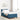 Box Spring Bed With Mattress & Led Velvet