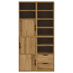 Side Cabinets 4 pcs "ODDA" 40x24x79 cm Solid Wood Pine