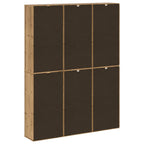 Side Cabinets 6 pcs "ODDA" 40x24x79 cm Solid Wood Pine