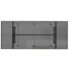 Garden Dining Set 7 pcs Grey Poly Rattan