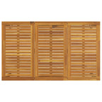 Garden Dining Set 4 pcs Beige and Brown Poly Rattan