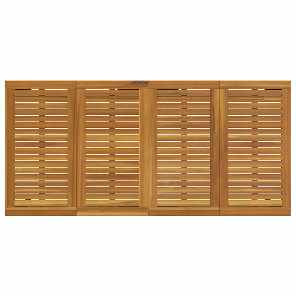 Garden Dining Set 9 pcs Beige and Brown Poly Rattan