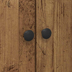 Kitchen Sideboard with Shelf 2 pcs Old Wood 60 x 50 x 180 cm