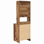 Kitchen Sideboard with Shelf 2 pcs Old Wood 60 x 50 x 180 cm