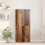 Office Cabinet Old Wood 60 x 32 x 152.5 cm Engineered Wood