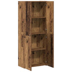 Office Cabinet Old Wood 60 x 32 x 152.5 cm Engineered Wood
