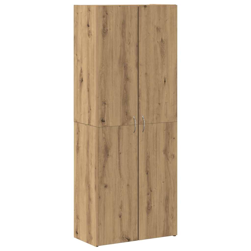Office Cabinet Artisan Oak 60 x 32 x 152.5 cm Engineered Wood