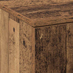 Highboard Old Wood 60 x 35 x 180 cm Engineered wood