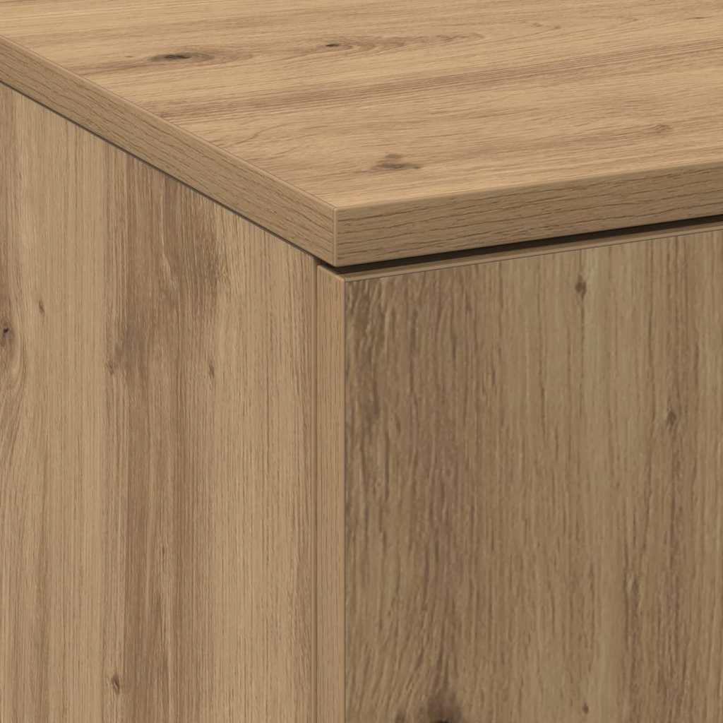 Highboard Artisan oak 60 x 35 x 180 cm Engineered wood