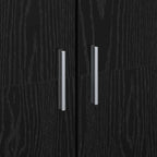 Highboard Black oak 60 x 35 x 180 cm Engineered wood