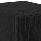 Highboard 2 pcs Black Oak 30 x 42.5 x 185 cm