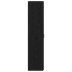 Highboard 2 pcs Black Oak 30 x 42.5 x 185 cm