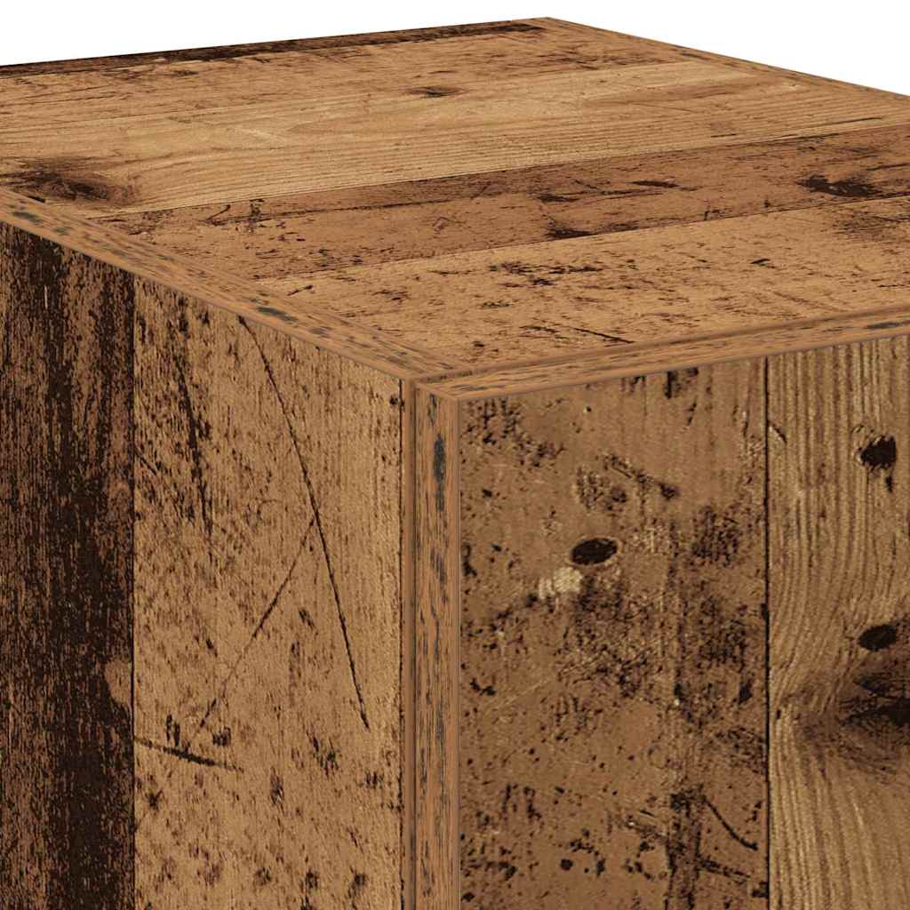 Highboard 2 pcs Old Wood 40 x 42.5 x 185 cm