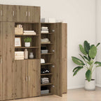 Highboard 2 pcs Artisan Oak 40 x 42.5 x 185 cm