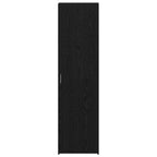 Highboard 2 pcs Black Oak 50 x 42.5 x 185 cm