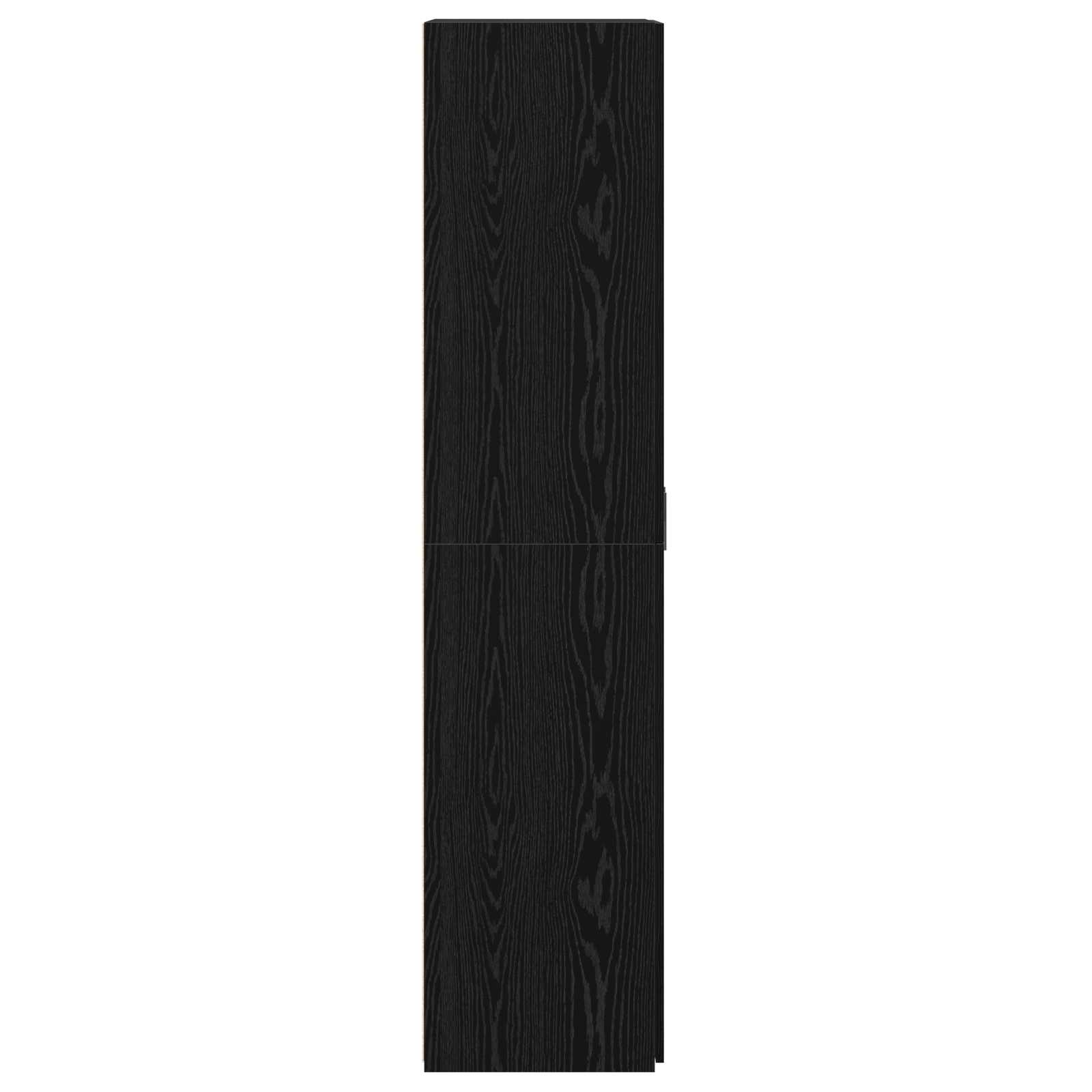 Highboard 2 pcs Black Oak 70 x 42.5 x 185 cm