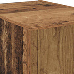 Highboard 2 pcs Old Wood 80 x 42 x 185 cm