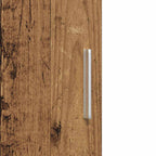 Highboard 2 pcs Old Wood 80 x 42 x 185 cm